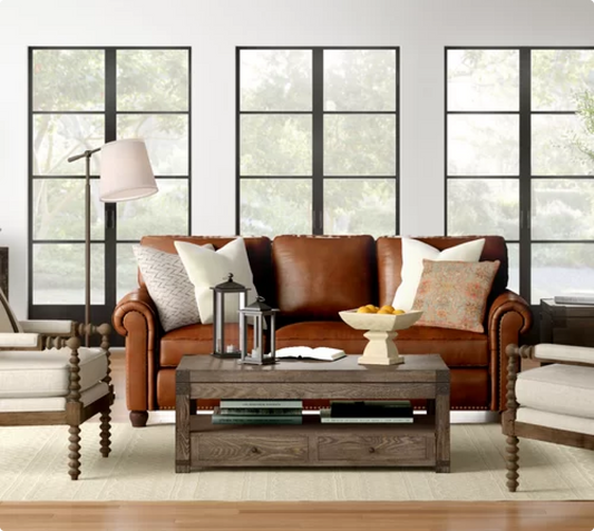 Rustic Traditional Sofa